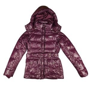 The North Face Women’s Menlo Down Puffer Jacket Dark Plum Size Medium Hooded